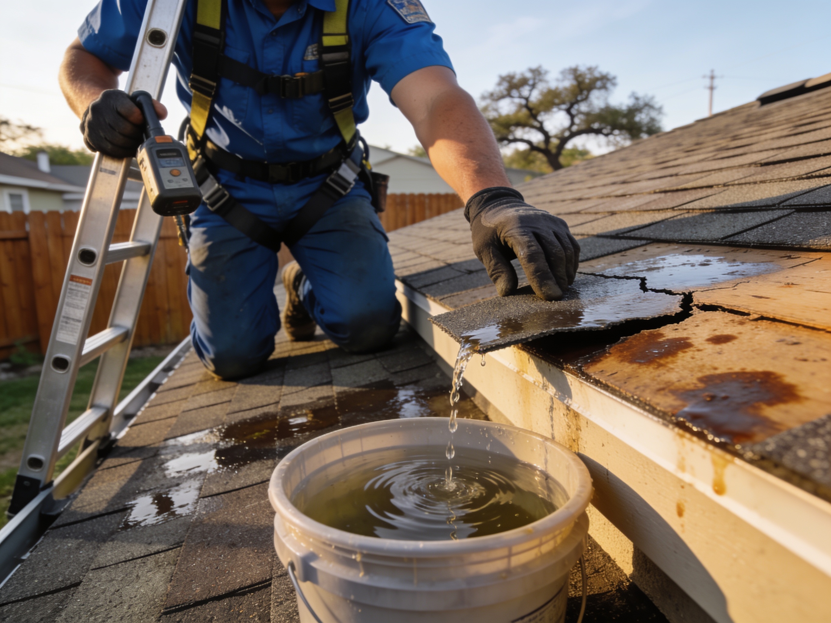 Roof Leaking After Rain in San Antonio 78254, TX